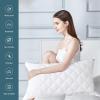 imageUNILIBRA King Mattress Pad Waterproof Rayon Made from Bamboo Fitted Deep Pocket Mattress Cover fits 625 Breathable Quilted Mattress Protector WhiteQueen Pillow Protector