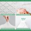 imageUNILIBRA King Mattress Pad Waterproof Rayon Made from Bamboo Fitted Deep Pocket Mattress Cover fits 625 Breathable Quilted Mattress Protector WhiteTwin XL