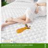 imageUNILIBRA King Mattress Pad Waterproof Rayon Made from Bamboo Fitted Deep Pocket Mattress Cover fits 625 Breathable Quilted Mattress Protector WhiteTwin XL