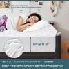 imageUNILIBRA King Mattress Protector Waterproof Rayon from Bamboo Deep Pocket Mattress Pad Fit up to 621 Breathable Soft Filling Quilted Fitted Mattress CoverTwin XL