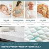imageUNILIBRA King Mattress Protector Waterproof Rayon from Bamboo Deep Pocket Mattress Pad Fit up to 621 Breathable Soft Filling Quilted Fitted Mattress CoverTwin XL
