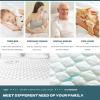 imageUNILIBRA King Mattress Protector Waterproof Rayon from Bamboo Deep Pocket Mattress Pad Fit up to 621 Breathable Soft Filling Quilted Fitted Mattress CoverCalifornia King