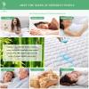 imageUNILIBRA King Mattress Protector Waterproof Rayon from Bamboo Deep Pocket Mattress Pad Fit up to 621 Breathable Soft Filling Quilted Fitted Mattress CoverTwin XL
