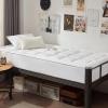 imageUNILIBRA King Size Mattress Pad Cooling Rayon from Bamboo Quilted Fitted Mattress Protector Pillow Top Mattress Cover with Deep Pocket Up to 21 Inches Ultra Soft Filling Mattress TopperTwin XL