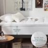 imageUNILIBRA King Size Mattress Pad Cooling Rayon from Bamboo Quilted Fitted Mattress Protector Pillow Top Mattress Cover with Deep Pocket Up to 21 Inches Ultra Soft Filling Mattress TopperTwin XL