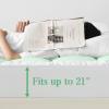 imageUNILIBRA King Size Mattress Pad Cooling Rayon from Bamboo Quilted Fitted Mattress Protector Pillow Top Mattress Cover with Deep Pocket Up to 21 Inches Ultra Soft Filling Mattress TopperQueen