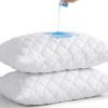 imageUNILIBRA King Mattress Pad Waterproof Rayon Made from Bamboo Fitted Deep Pocket Mattress Cover fits 625 Breathable Quilted Mattress Protector WhiteQueen Pillow Protector