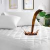 imageUNILIBRA King Mattress Pad Waterproof Rayon Made from Bamboo Fitted Deep Pocket Mattress Cover fits 625 Breathable Quilted Mattress Protector WhiteShort Queen