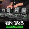 imageFLEX 24V 160W LithiumIon Battery Fast Charger  FX0411Z1120W