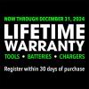 imageFLEX 24V Brushless Cordless 12Inch 650 InLbs Torque 2Speed Compact Hammer Drill Kit with 25Ah Lithium Battery and 160W Fast Charger  FX12311A1 400 InLbs