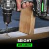 imageFLEX 24V Brushless Cordless 12Inch 650 InLbs Torque 2Speed Compact Hammer Drill Kit with 25Ah Lithium Battery and 160W Fast Charger  FX12311A650 InLbs