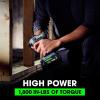 imageFLEX 24V Brushless Cordless 14Inch Hex Compact Impact Driver SelfTapping Screw Mode Kit with 25Ah Lithium Battery and 160W Fast Charger  FX13311A1 800 Inlbs