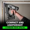 imageFLEX 24V Brushless Cordless 15 Gauge 114inch to 212inch Angled Finish Nailer Tool Only  FX4311BZ