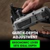 imageFLEX 24V Brushless Cordless 15 Gauge 114inch to 212inch Angled Finish Nailer Tool Only  FX4311BZ