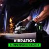 imageFLEX 24V Brushless Cordless 5Inch 10000 RPM Variable Speed Paddle Switch Angle Grinder Kit with 50Ah Lithium Battery and 160W Fast Charger  FX3171A1CPaddle Switch  wBattery and Charger