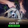 imageFLEX 24V Brushless Cordless 6Tool Combo Kit Hammer Drill Hex Impact Driver Circular Saw MultiTool Reciprocating Saw Work Light with 25Ah 50Ah Lithium Batteries and 160W Charger  FXM6012BPower Tool Set