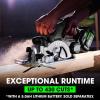 imageFLEX 24V Brushless Cordless 714Inch Rear Handle Circular Saw Tool Only Battery and Charger Not Included  FX2141RZ612
