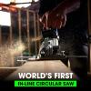 imageFLEX 24V Brushless Cordless 714Inch Rear Handle Circular Saw Tool Only Battery and Charger Not Included  FX2141RZ612