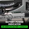 imageFLEX 24V Brushless Cordless 814Inch Table Saw Kit with 60Ah Stacked Lithium Battery and 280W Rapid Charger  FX72111H10Inch and 100Ah Battery