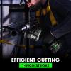 imageFLEX 24V Brushless Cordless OneHanded Reciprocating Saw Kit with 25Ah Lithium Battery and 160W Fast Charger  FX22411A