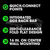 imageFLEX STACK PACK Storage System Folding Rack Shelf  FS1502