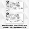 imageFLEX STACK PACK Storage System Front Tool Rack Rail  FS1603