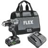 imageFLEX 24V Brushless Cordless 12Inch 1400 InLbs Torque 2Speed Drill Driver Turbo Mode Kit with 25Ah 50Ah Lithium Batteries and 160W Fast Charger  FX1171T2B650 InLbs