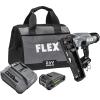 imageFLEX 24V Brushless Cordless 18 Gauge 58inch to 218inch Brad Nailer Kit with 25Ah Lithium Battery and 160W Fast Charger  FX43311A16Ga Angled Nailer Kit
