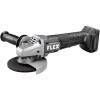 imageFLEX 24V Brushless Cordless 5Inch 10000 RPM Variable Speed Paddle Switch Angle Grinder Kit with 50Ah Lithium Battery and 160W Fast Charger  FX3171A1CPaddle Switch  Tool Only