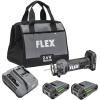 imageFLEX 24V Brushless Cordless Drywall Cut Out Tool Only Battery and Charger Not Included  FX2471Zw225Ah Batteries