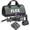 imageFLEX 24V Brushless Cordless Reciprocating Saw Kit with 50Ah Lithium Battery and 160W Fast Charger  FX22711C