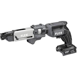 imageFLEX 24V Brushless Cordless Drywall Screw Gun Kit with Magazine Attachment Tool Only Battery and Charger Not Included  FX1611Z