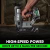 imageFLEX 24V Brushless 14inch Narrow Crown Stapler Kit with 25Ah Lithium Battery and 160W Fast Charger  FX45111A