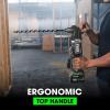 imageFLEX 24V Brushless Cordless 12Inch 1680 InLbs Torque Compact Right Angle Drill Driver Tool Only Battery and Charger Not Included  FX1671ZCompact  1680 InLbs