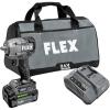 imageFLEX 24V Brushless Cordless 38Inch 450 FtLbs Torque Compact Impact Wrench Kit with 50Ah Lithium Battery and 160W Fast Charger  FX1431A1Cw50Ah Lithium Battery