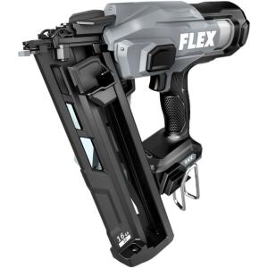 imageFLEX 24V Brushless Cordless 16 Gauge 114inch to 212inch Angled Finish Nailer Tool Only Battery and Charger Not Included  FX4321AZ