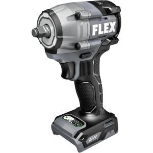 imageFLEX 24V Brushless Cordless 38Inch 450 FtLbs Torque Compact Impact Wrench Kit with 50Ah Lithium Battery and 160W Fast Charger  FX1431A1CTool Only