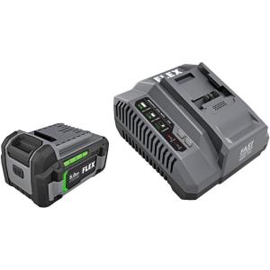 imageFLEX 24V LithiumIon Starter Kit with 50Ah Lithium Battery and 160W Fast Charger  FX04111C
