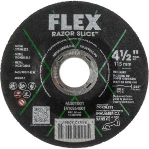 imageFLEX 412inch Razor Slice CutOff Disc Type 27 10Pack  FA30100110