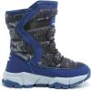 imageGUBARUN Boys Snow Boots Winter Waterproof Slip Resistant Cold Weather Shoes ToddlerLittle KidBig KidBlue