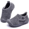imageGUBARUN Toddler Boys Girls Sneakers Kids Lightweight Tennis Shoes BreathableGrey
