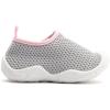 imageGUBARUN Toddler Boys Girls Sneakers Kids Lightweight Tennis Shoes BreathableGrey Pink