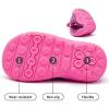 imageGUBARUN Toddler Boys Girls Sneakers Kids Lightweight Tennis Shoes BreathableHot Pink