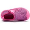imageGUBARUN Toddler Boys Girls Sneakers Kids Lightweight Tennis Shoes BreathableHot Pink