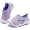 imageGUBARUN Toddler Boys Girls Sneakers Kids Lightweight Tennis Shoes BreathableLight Purple