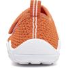 imageGUBARUN Toddler Boys Girls Sneakers Kids Lightweight Tennis Shoes BreathableOrangeWhite