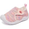 imageGUBARUN Toddler Boys Girls Sneakers Kids Lightweight Tennis Shoes BreathablePlushpink