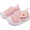 imageGUBARUN Toddler Boys Girls Sneakers Kids Lightweight Tennis Shoes BreathablePlushpink