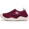imageGUBARUN Toddler Boys Girls Sneakers Kids Lightweight Tennis Shoes BreathableWine Red