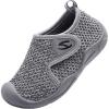 imageGUBARUN Toddler Boys Girls Sneakers Kids Lightweight Tennis Shoes BreathableGrey